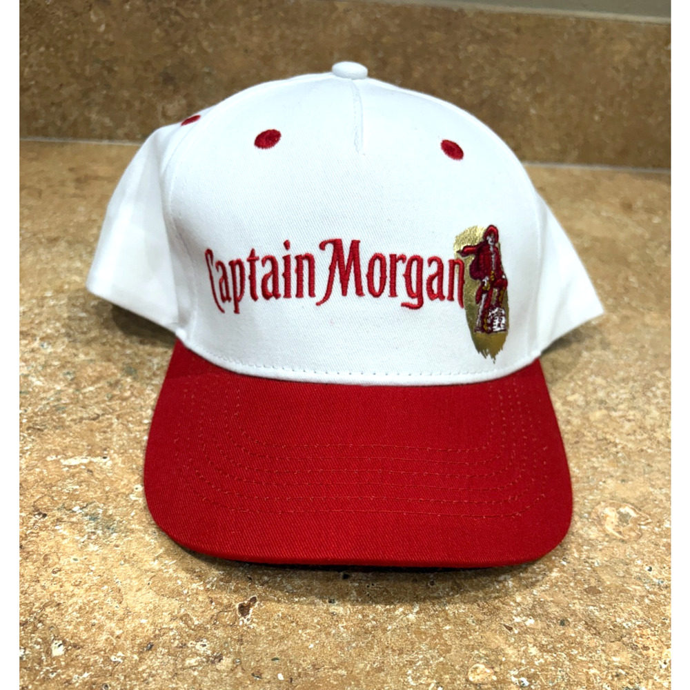 Captain Morgan Spiced Rum Hat Cap Adjustable One Size Fits Most Promotional
